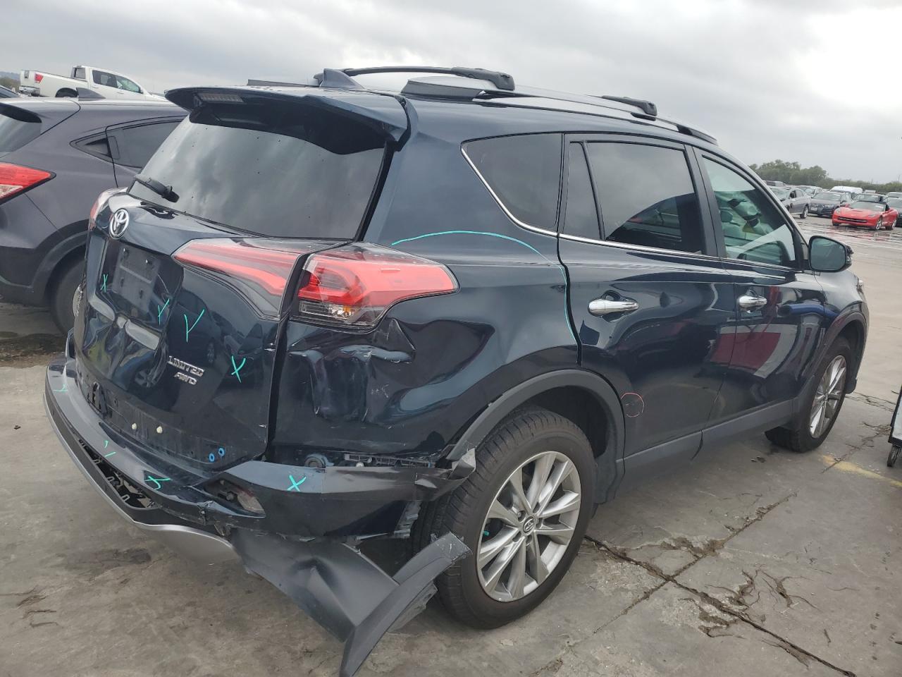Image 3 of 2017 TOYOTA RAV4 LIMITED 2017 with VIN 2T3DFREV4HW578201