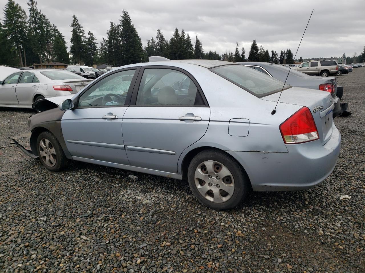 Obraz 2 z 2008 KIA SPECTRA EX 2008 z VIN KNAFE121X85548218