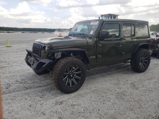 Image 1 of 2021 JEEP WRANGLER UNLIMITED SPORT 2021 with VIN 1C4HJXDN8MW528807