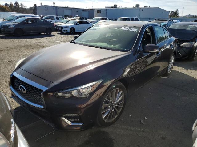 Image 1 of 2018 INFINITI Q50 LUXE 2018 with VIN JN1EV7AP8JM355863