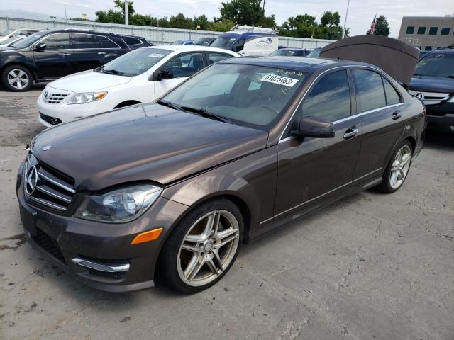 Image 1 of 2014 MERCEDES-BENZ C 300 4MATIC 2014 with VIN WDDGF8AB6EG231534