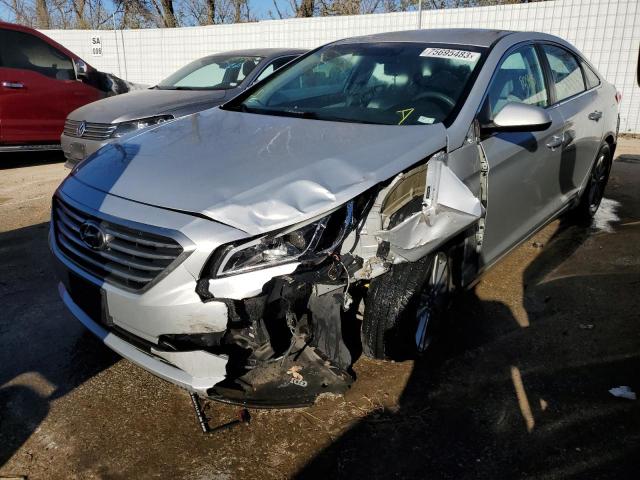 Image 1 of 2017 HYUNDAI SONATA SE 2017 with VIN 5NPE24AF3HH440898
