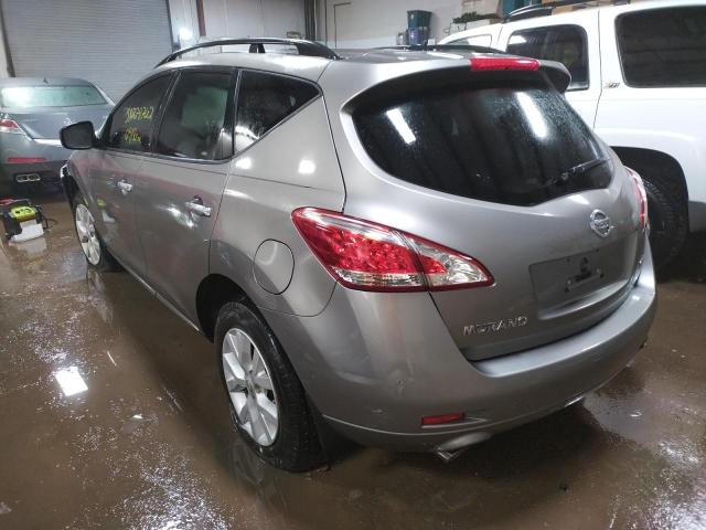 Image 3 of 2012 NISSAN MURANO S 2012 with VIN JN8AZ1MU7CW114807