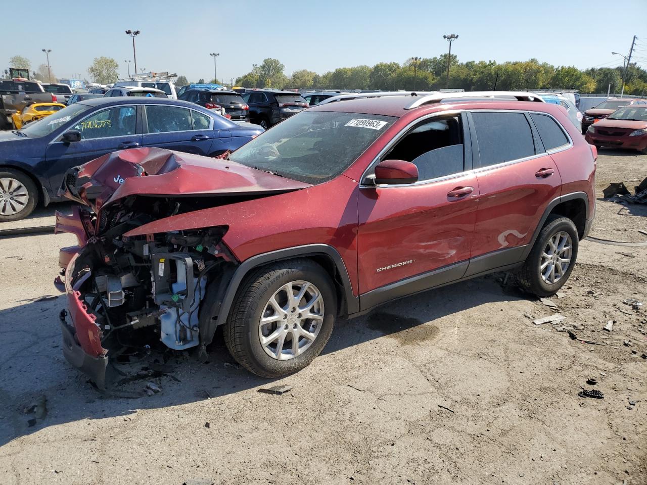 Изображение 1 2016 JEEP CHEROKEE LATITUDE 2016 с VIN 1C4PJMCB9GW219126