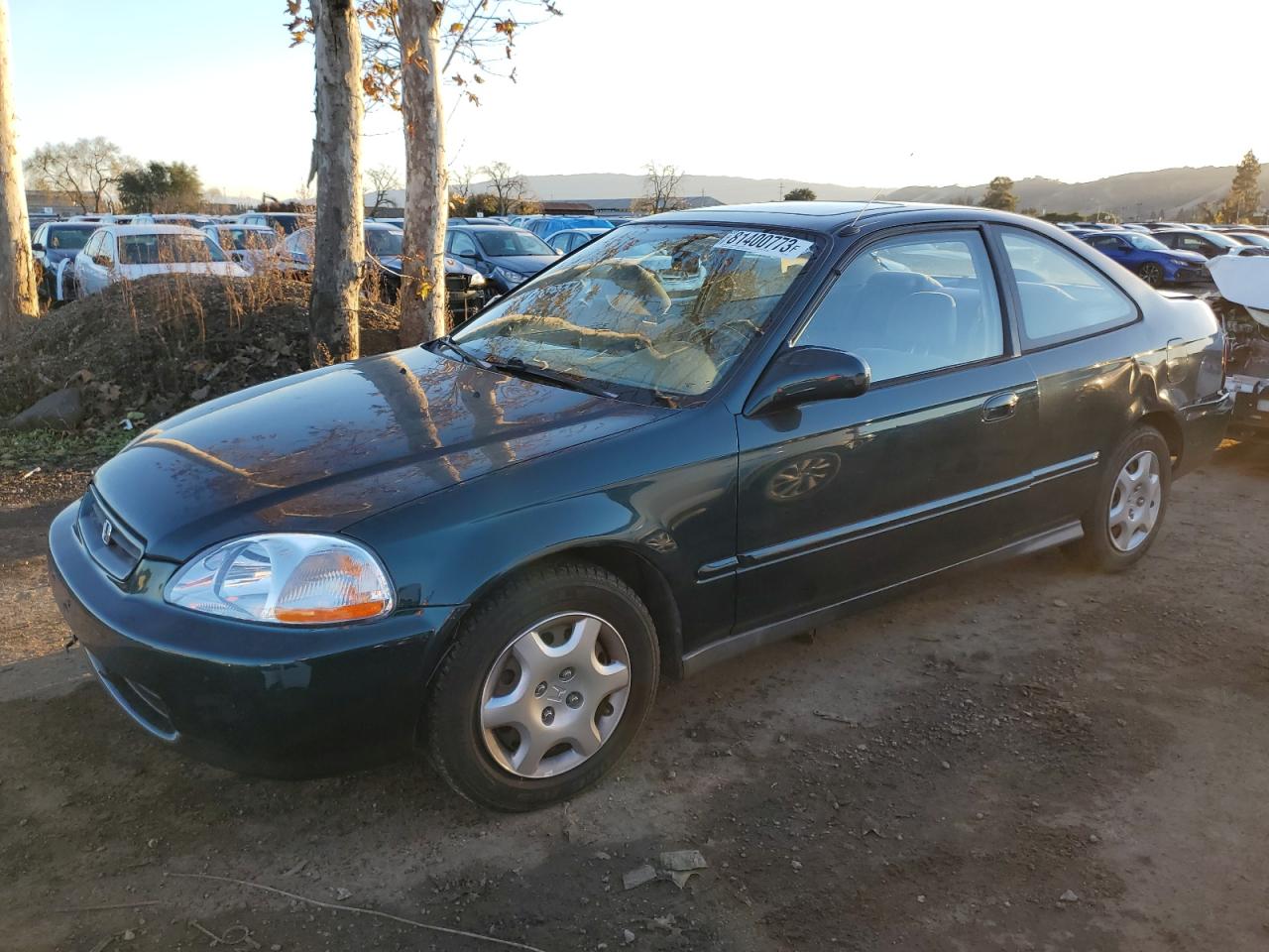 Изображение 1 1998 HONDA CIVIC EX 1998 с VIN 1HGEJ8244WL122225