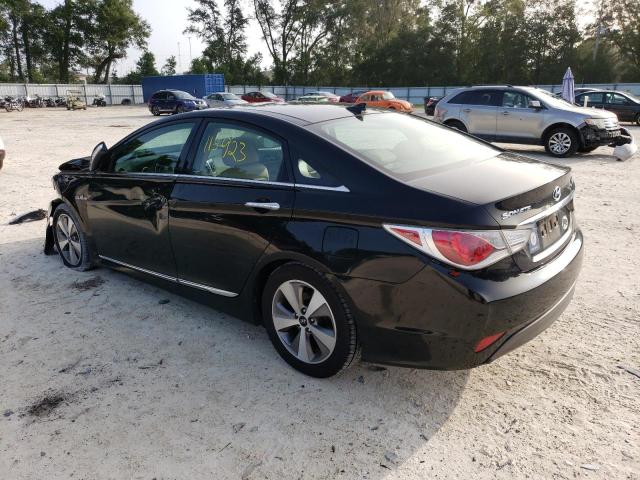 Image 2 of 2012 HYUNDAI SONATA HYBRID 2012 with VIN KMHEC4A4XCA054423