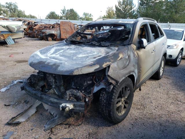 Image 1 of 2014 KIA SORENTO LX 2014 with VIN 5XYKT3A64EG483188