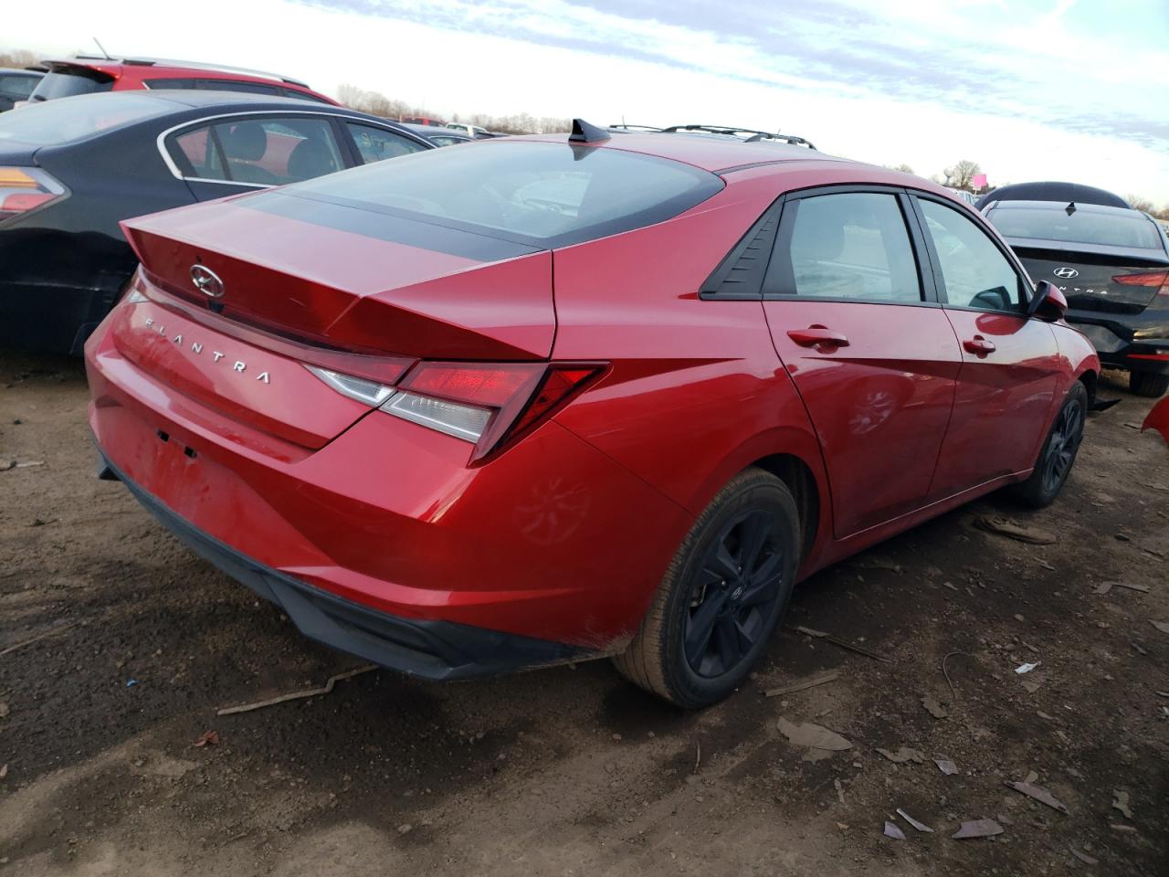 Image 3 of 2023 HYUNDAI ELANTRA SEL 2023 with VIN 5NPLM4AG4PH105352