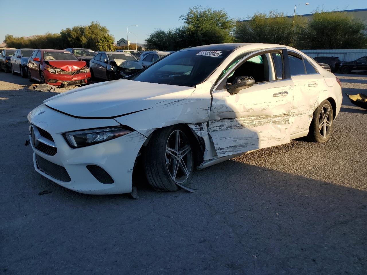 Image 1 of 2021 MERCEDES-BENZ A 220 2021 with VIN W1K3G4EBXMJ312343