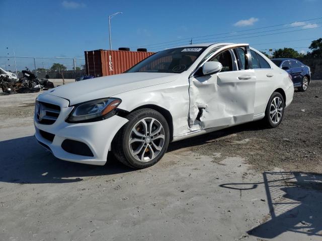 Image 1 of 2015 MERCEDES-BENZ C 300 4MATIC 2015 with VIN 55SWF4KB9FU032274
