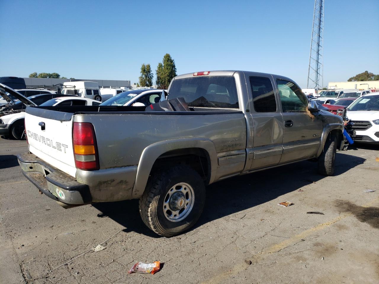 Изображение 3 2000 CHEVROLET SILVERADO K2500 2000 с VIN 1GCGK29U6YZ154164