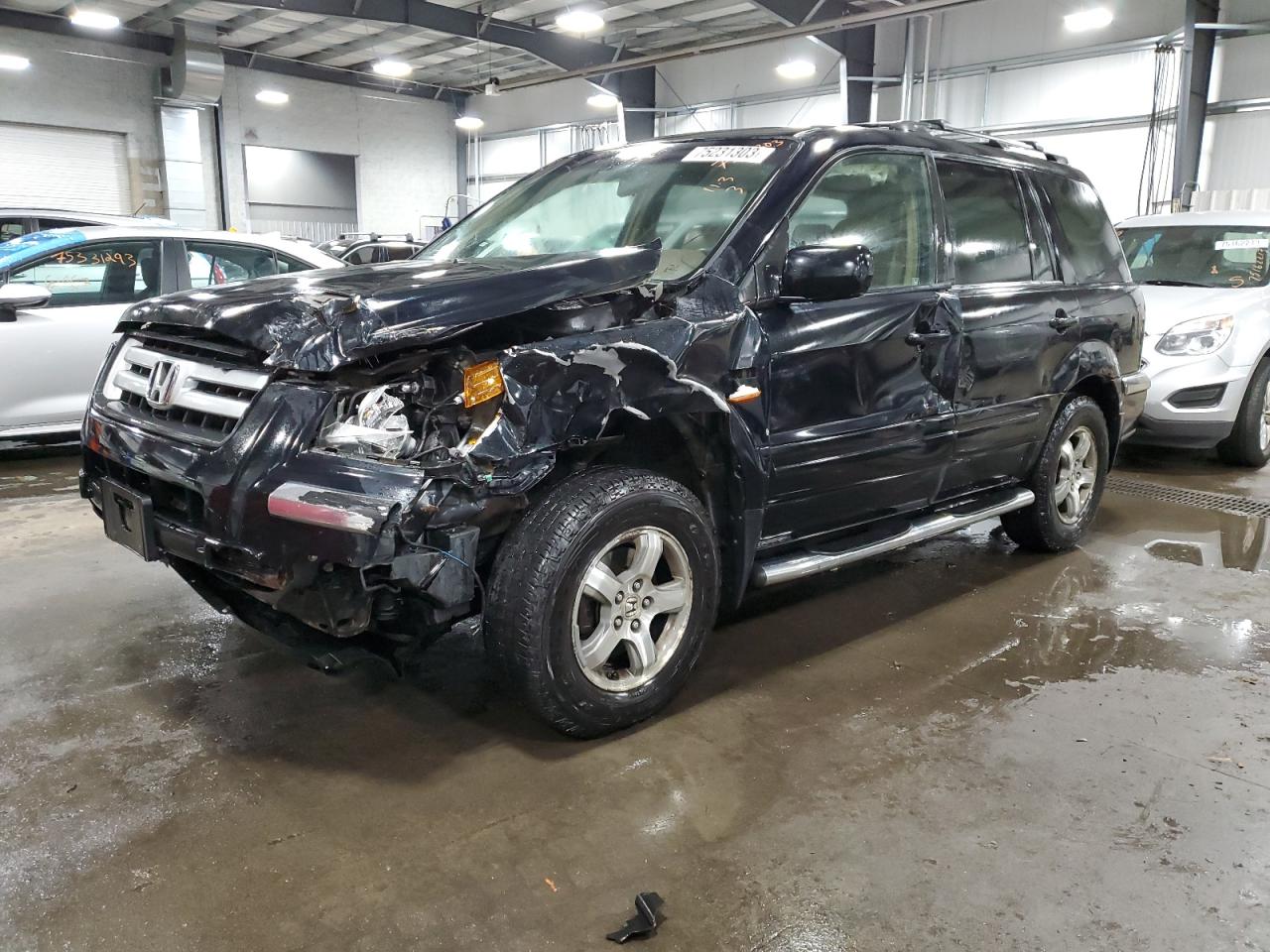 Изображение 1 2006 HONDA PILOT EX 2006 с VIN 2HKYF18726H548814