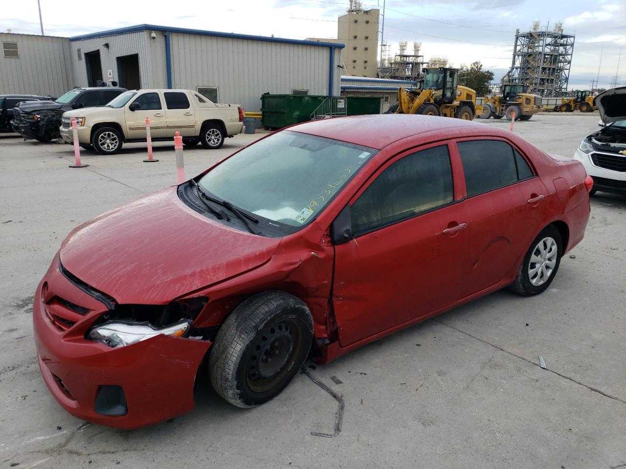 Image 1 of 2012 TOYOTA COROLLA BASE 2012 with VIN 5YFBU4EE0CP002964