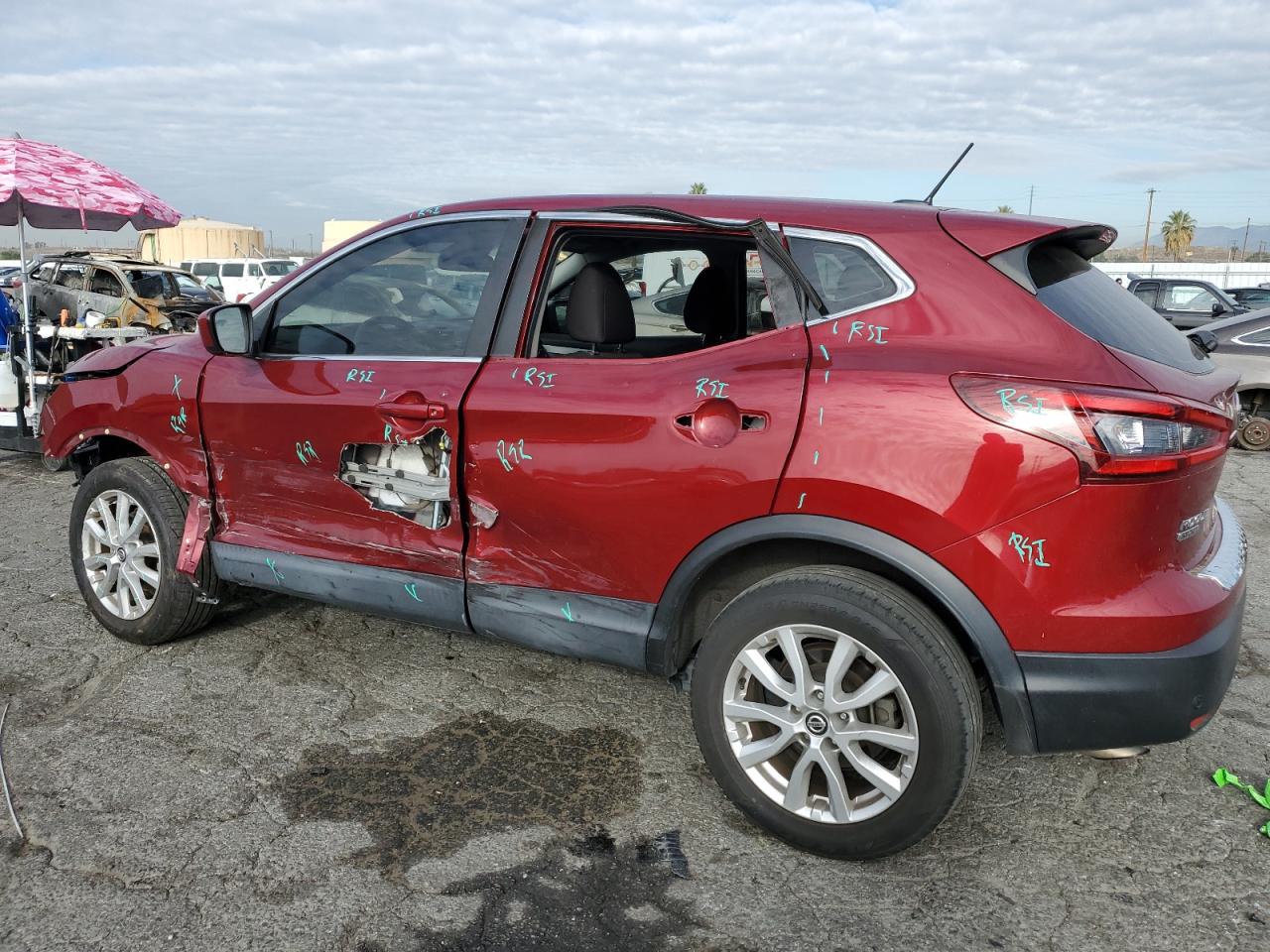 Image 2 of 2020 NISSAN ROGUE SPORT S 2020 with VIN JN1BJ1CV8LW261772