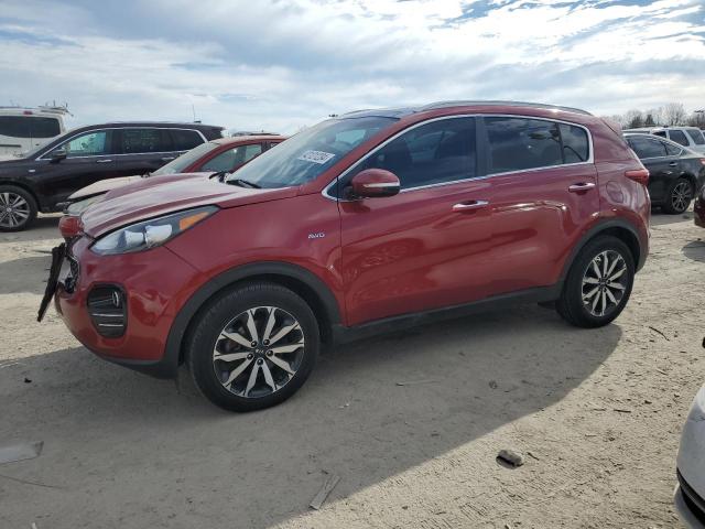 Image 1 of 2017 KIA SPORTAGE EX 2017 with VIN KNDPNCAC6H7269407