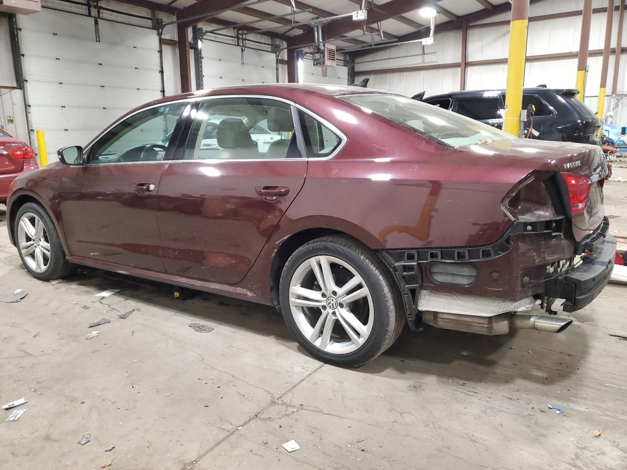 Изображение 2 2014 VOLKSWAGEN PASSAT SE 2014 с VIN 1VWBT7A34EC096669