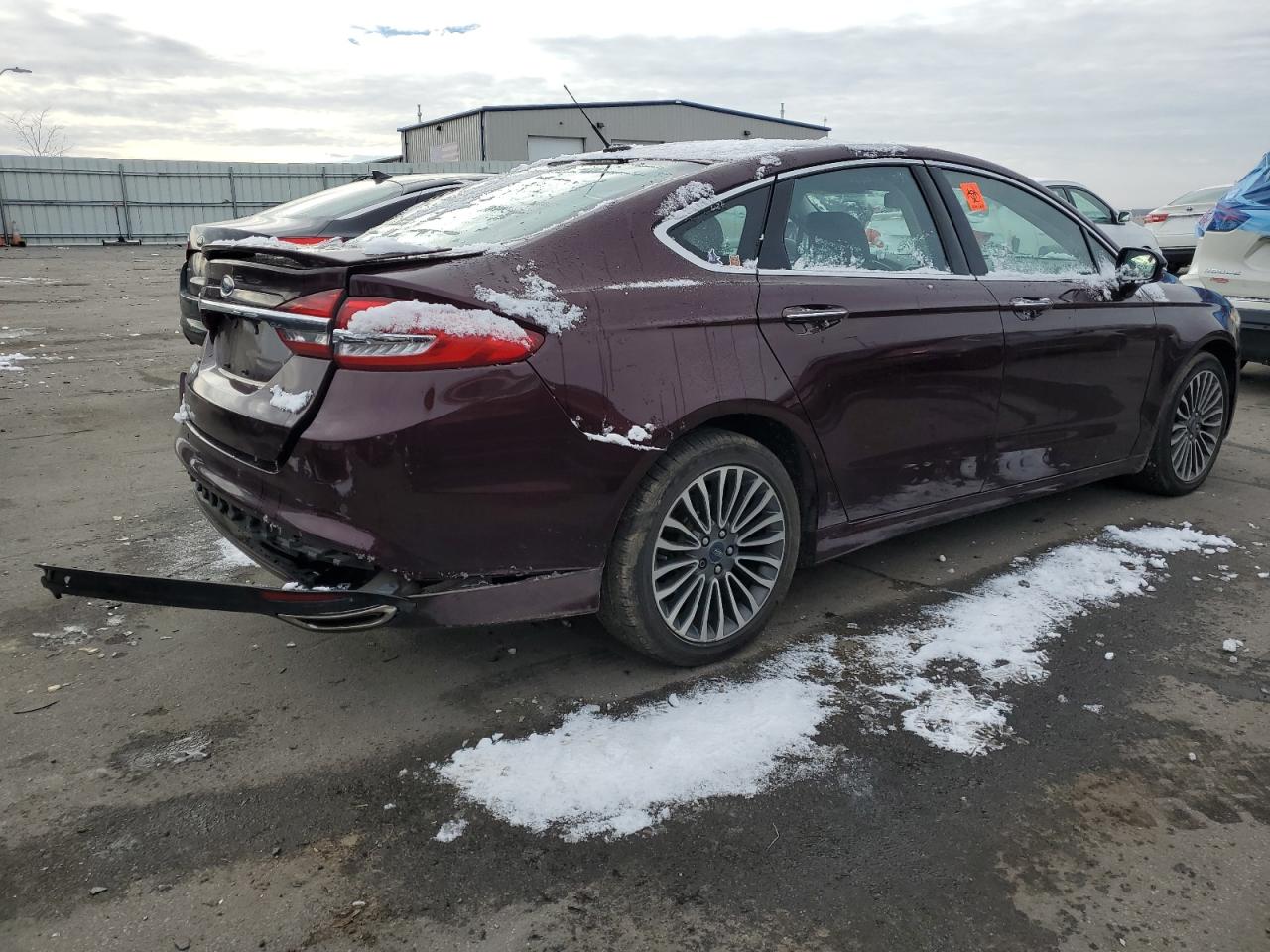 Изображение 3 2017 FORD FUSION TITANIUM 2017 с VIN 3FA6P0D9XHR208239