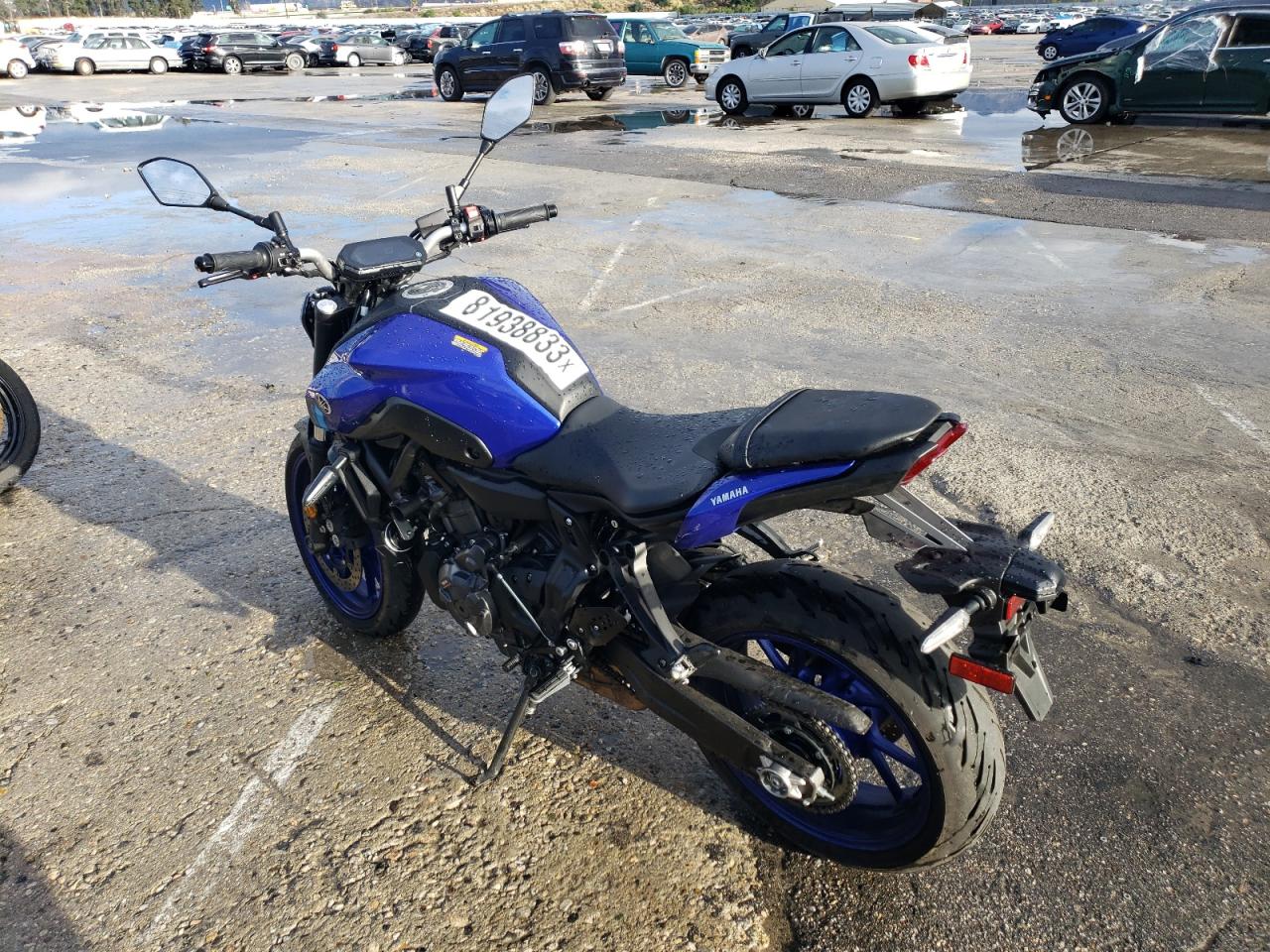 Image 3 of 2022 YAMAHA MT07 C 2022 with VIN JYARM32Y8NA001278