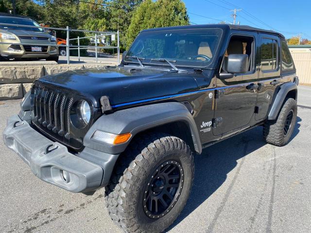 Image 1 of 2018 JEEP WRANGLER UNLIMITED SPORT 2018 with VIN 1C4HJXDG4JW127624