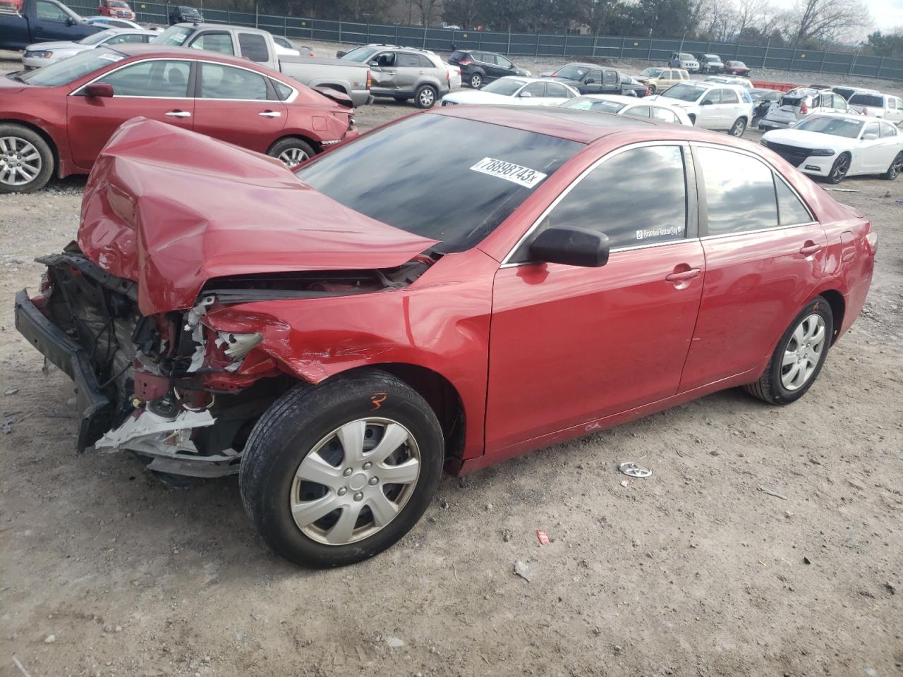 Image 1 of 2009 TOYOTA CAMRY BASE 2009 with VIN 4T1BE46K29U396637