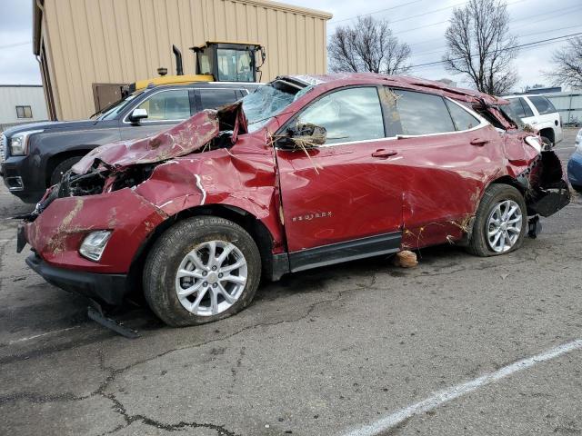 Image 1 of 2021 CHEVROLET EQUINOX LT 2021 with VIN 3GNAXUEV0ML333696