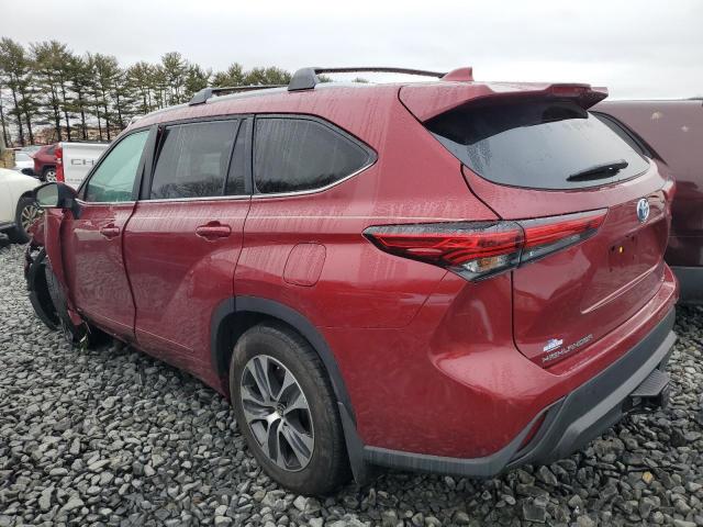 Image 2 of 2023 TOYOTA HIGHLANDER HYBRID XLE 2023 with VIN 5TDKBRCHXPS114412