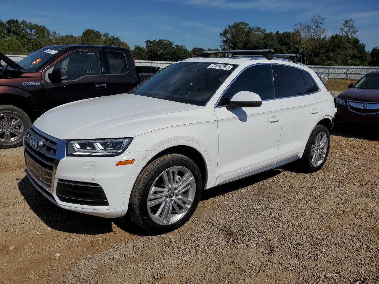 Image 1 of 2019 AUDI Q5 PREMIUM PLUS 2019 with VIN WA1BNAFY1K2093805