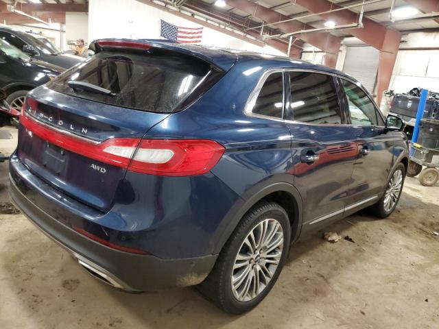 Image 3 of 2017 LINCOLN MKX RESERVE 2017 with VIN 2LMPJ8LR4HBL51041