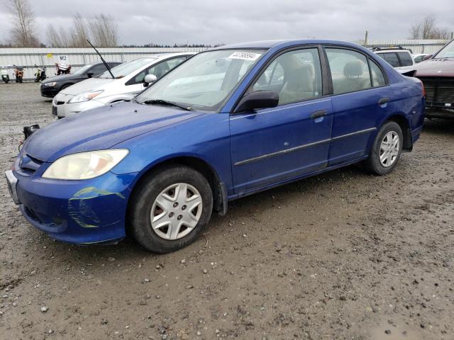 Image 1 of 2004 HONDA CIVIC DX 2004 with VIN 1HGES16414L000238