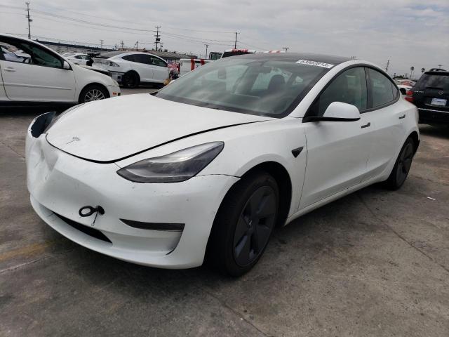 Image 1 of 2022 TESLA MODEL 3  2022 with VIN 5YJ3E1EBXNF212976