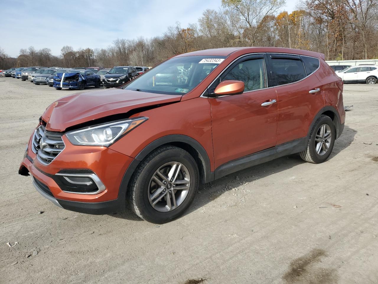 Image 1 of 2017 HYUNDAI SANTA FE SPORT  2017 with VIN 5XYZT3LB5HG423093