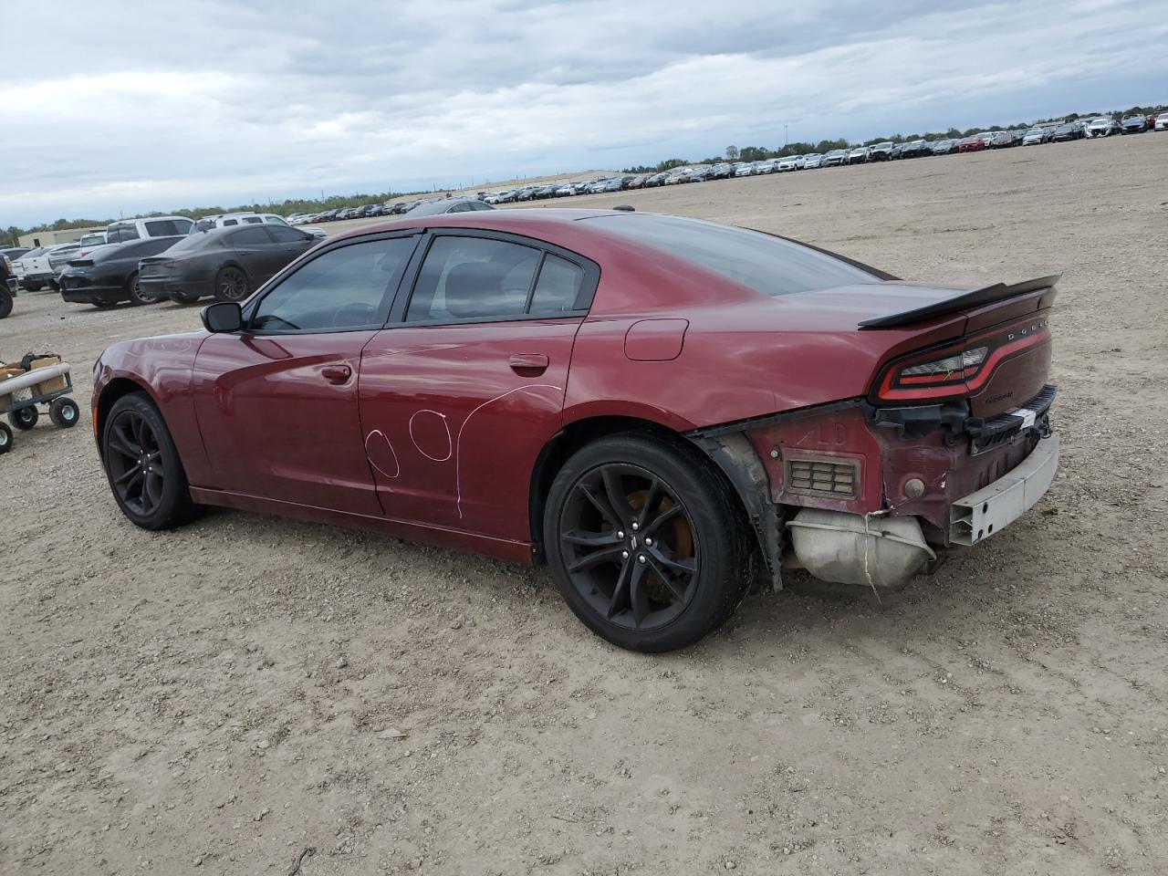 Image 2 of 2018 DODGE CHARGER SXT 2018 with VIN 2C3CDXBG7JH169793