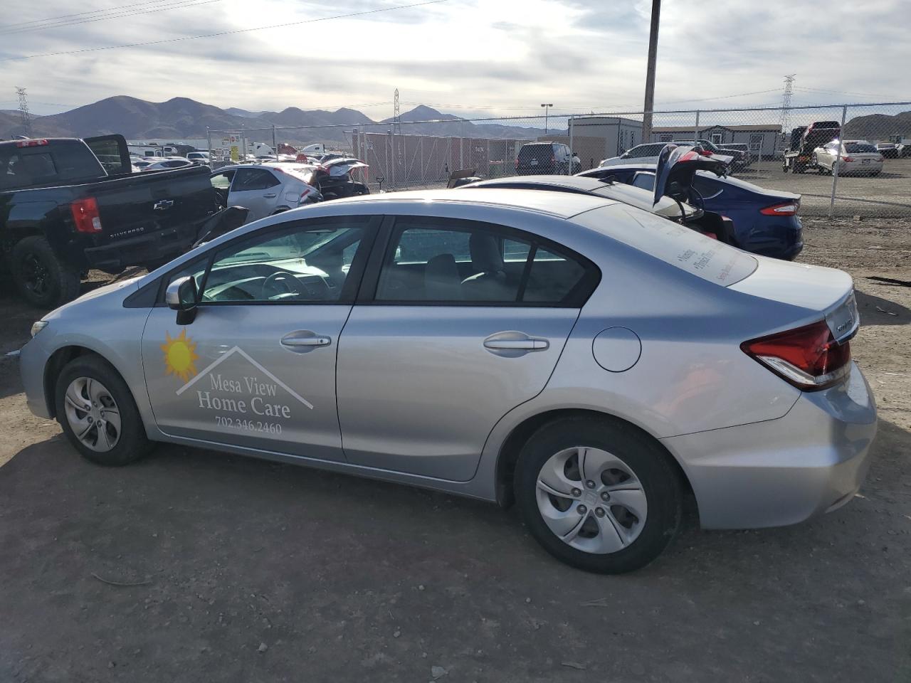 Obraz 2 z 2014 HONDA CIVIC LX 2014 z VIN 2HGFB2F53EH506235
