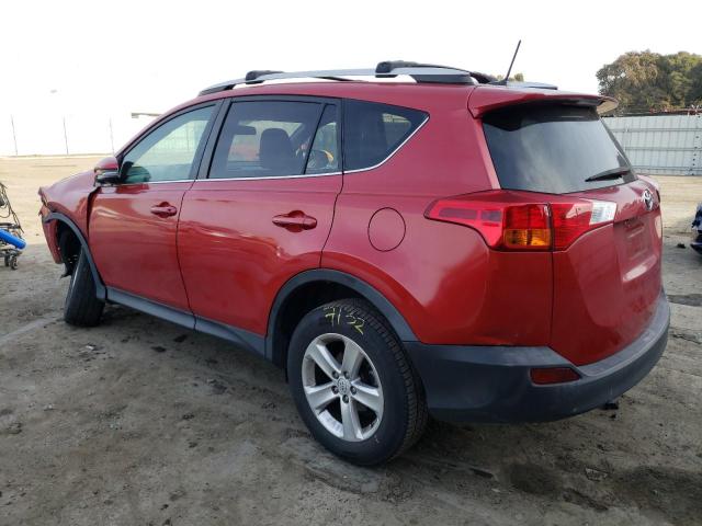 Image 2 of 2014 TOYOTA RAV4 XLE 2014 with VIN 2T3RFREV3EW137631