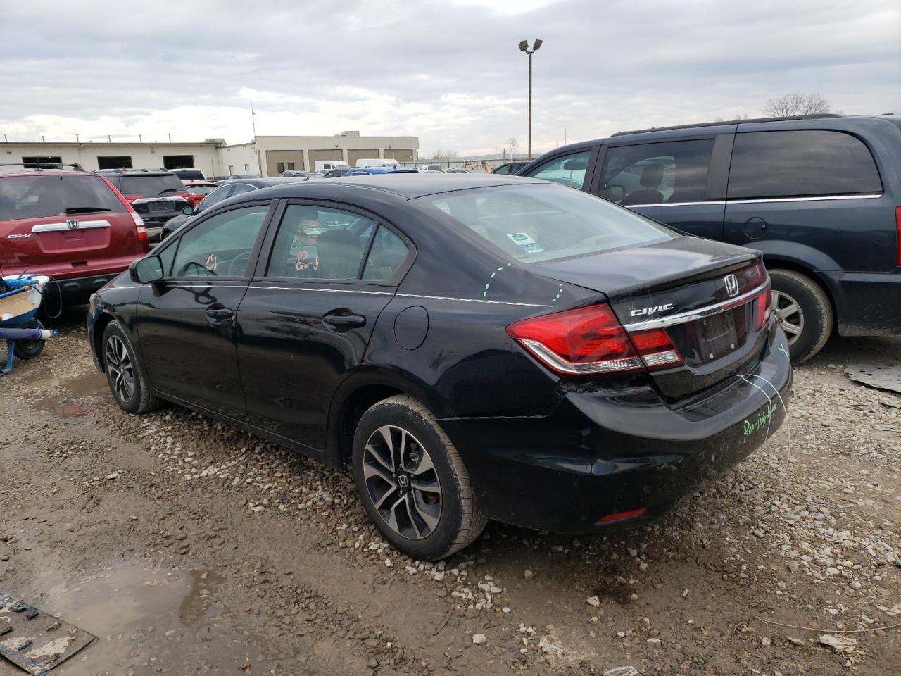Изображение 2 2015 HONDA CIVIC EX 2015 с VIN 19XFB2F84FE108358