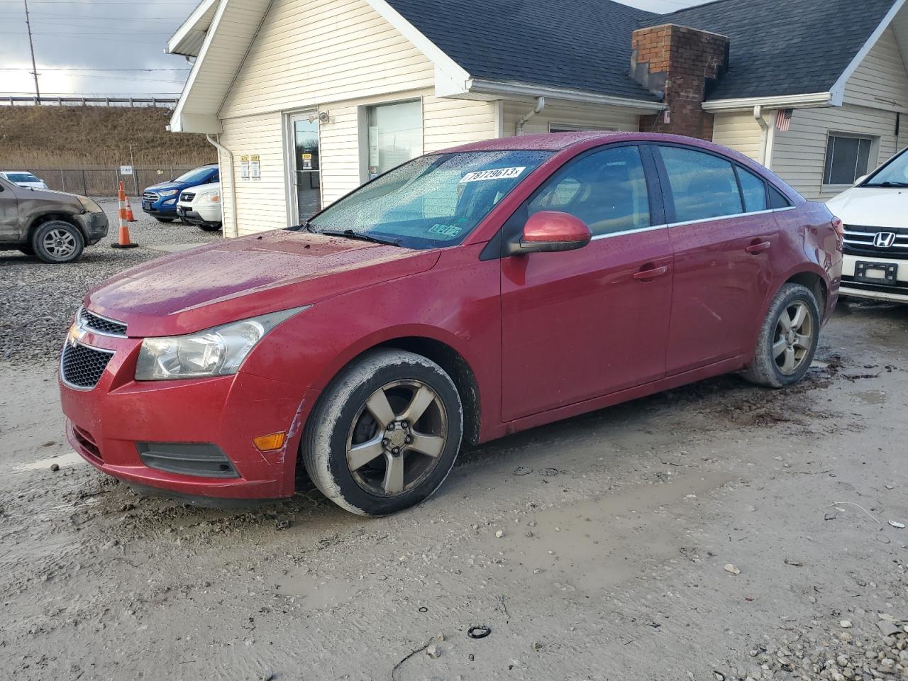 Image 1 of 2012 CHEVROLET CRUZE LT 2012 with VIN 1G1PE5SC0C7143295