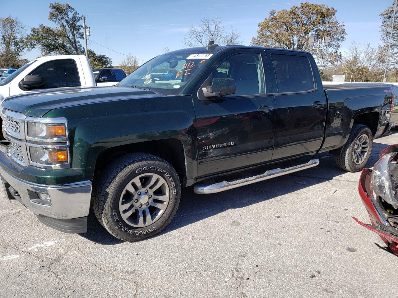 Изображение 1 2015 CHEVROLET SILVERADO K1500 LT 2015 с VIN 3GCUKREC3FG358863