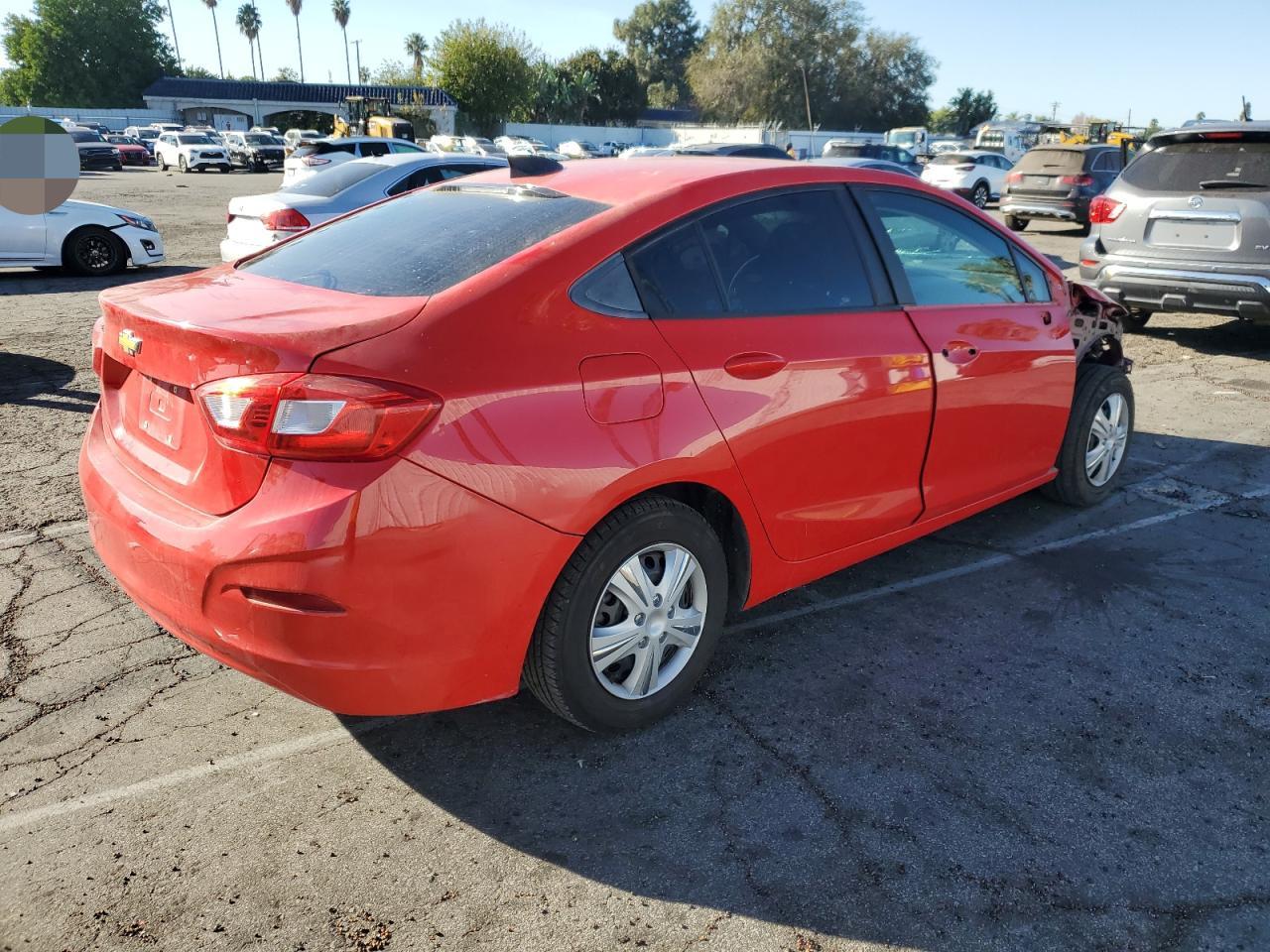 Изображение 3 2016 CHEVROLET CRUZE LS 2016 с VIN 1G1BC5SM2G7257880