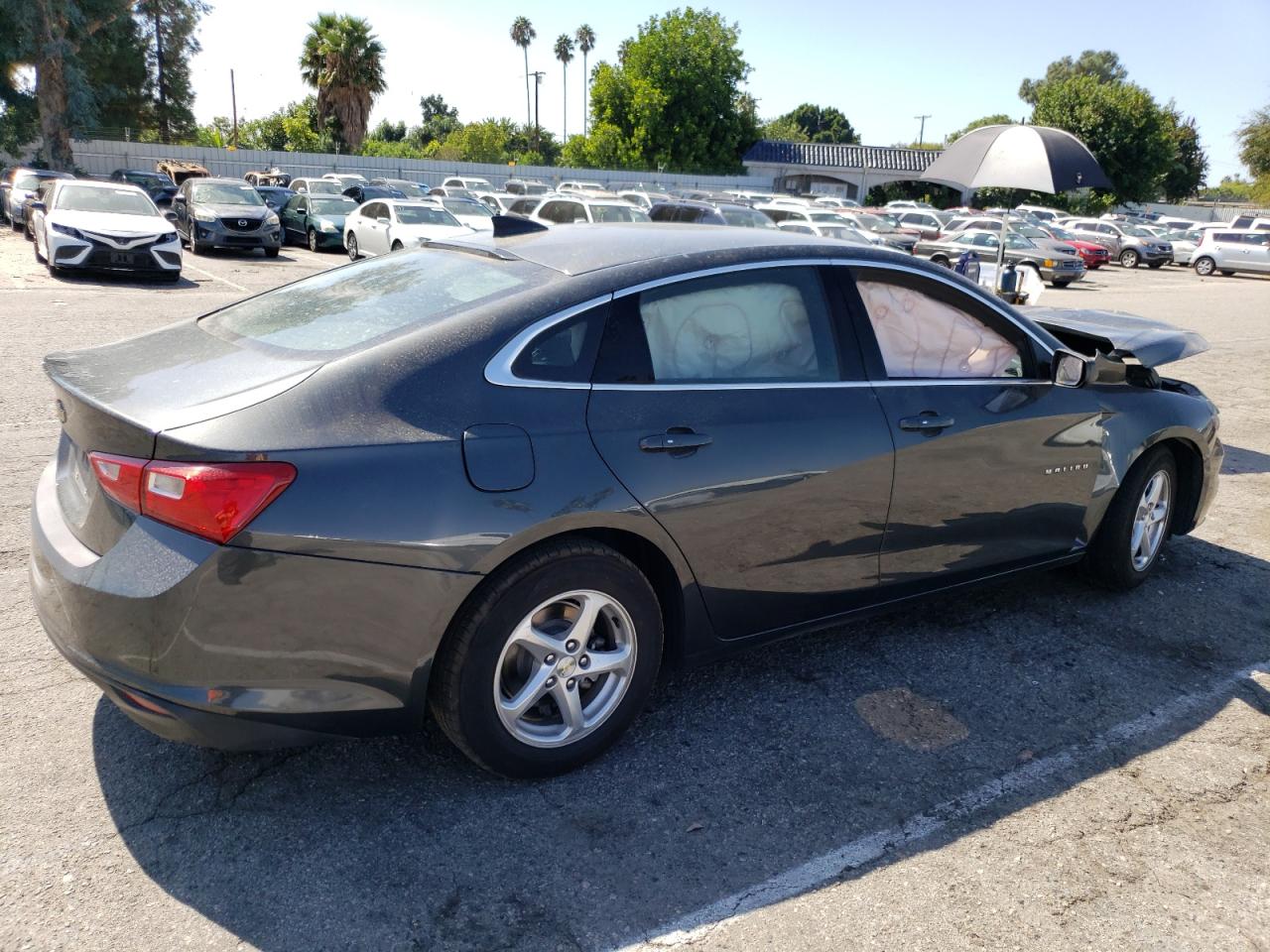 Image 3 of 2018 CHEVROLET MALIBU LS 2018 with VIN 1G1ZB5ST3JF212209