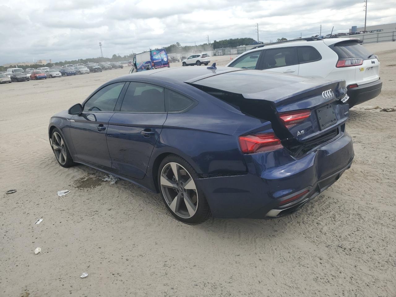 Image 2 of 2020 AUDI A5 PREMIUM PLUS 2020 with VIN WAUCNCF59LA013327
