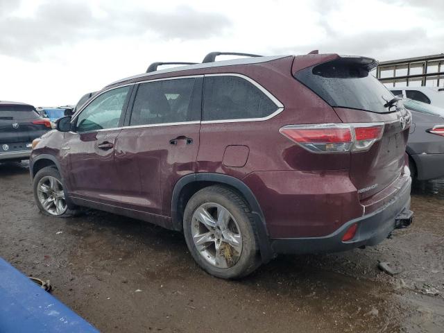 Image 2 of 2015 TOYOTA HIGHLANDER HYBRID LIMITED 2015 with VIN 5TDDCRFH1FS010651