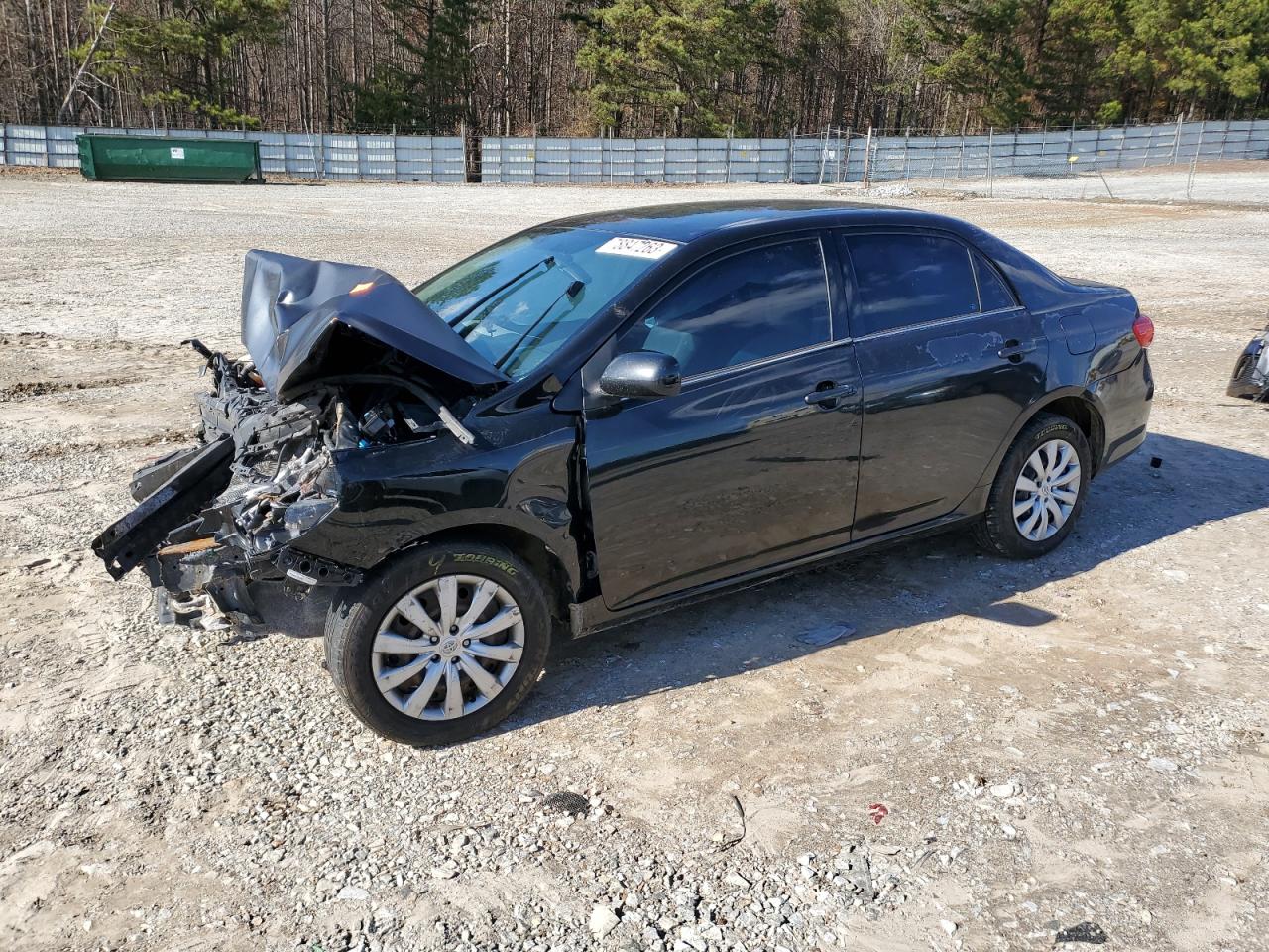 Image 1 of 2013 TOYOTA COROLLA BASE 2013 with VIN 2T1BU4EE7DC059874