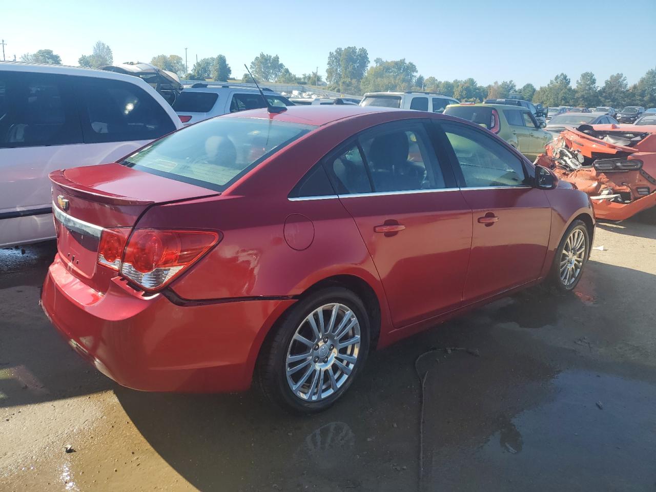 Изображение 3 2013 CHEVROLET CRUZE ECO 2013 с VIN 1G1PH5SB2D7302107