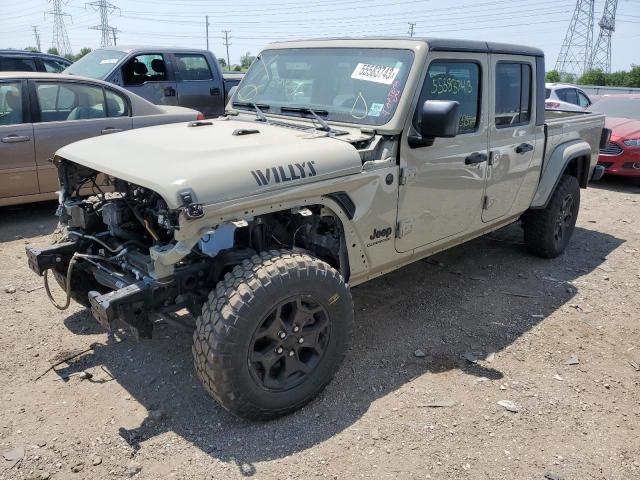 Image 1 of 2022 JEEP GLADIATOR SPORT 2022 with VIN 1C6HJTAG9NL157567