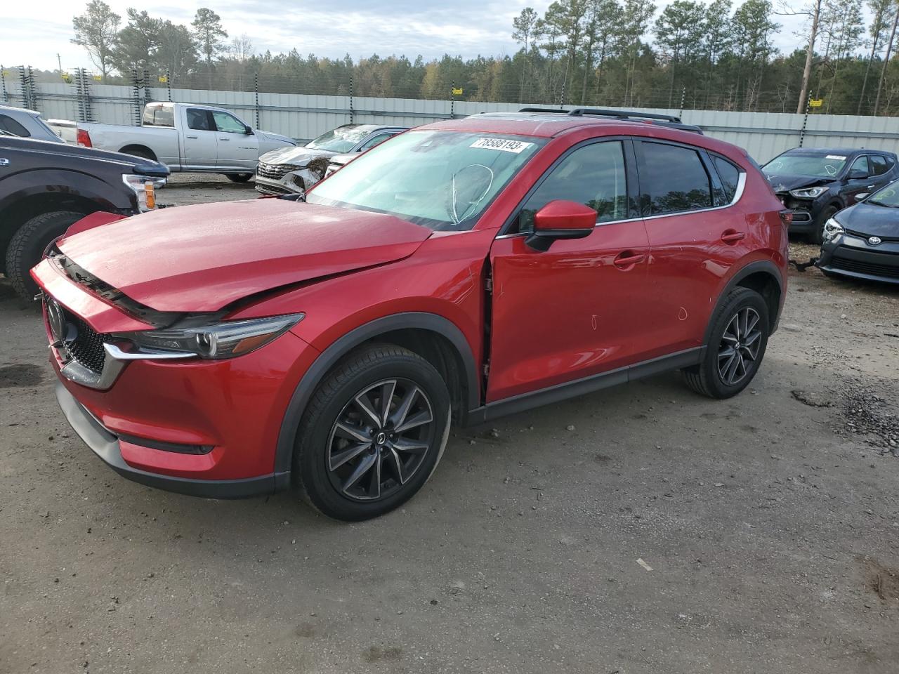 Image 1 of 2017 MAZDA CX-5 GRAND TOURING 2017 with VIN JM3KFADL1H0174552