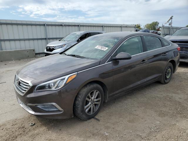 Image 1 of 2017 HYUNDAI SONATA SE 2017 with VIN 5NPE24AF4HH476664