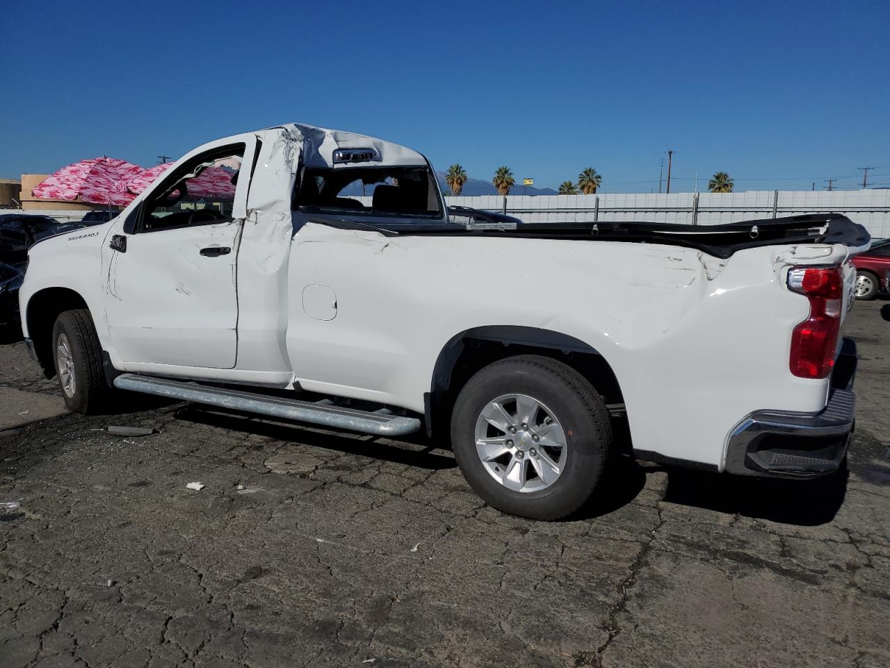 Image 2 of 2023 CHEVROLET SILVERADO C1500 2023 with VIN 3GCNAAED0PG295143