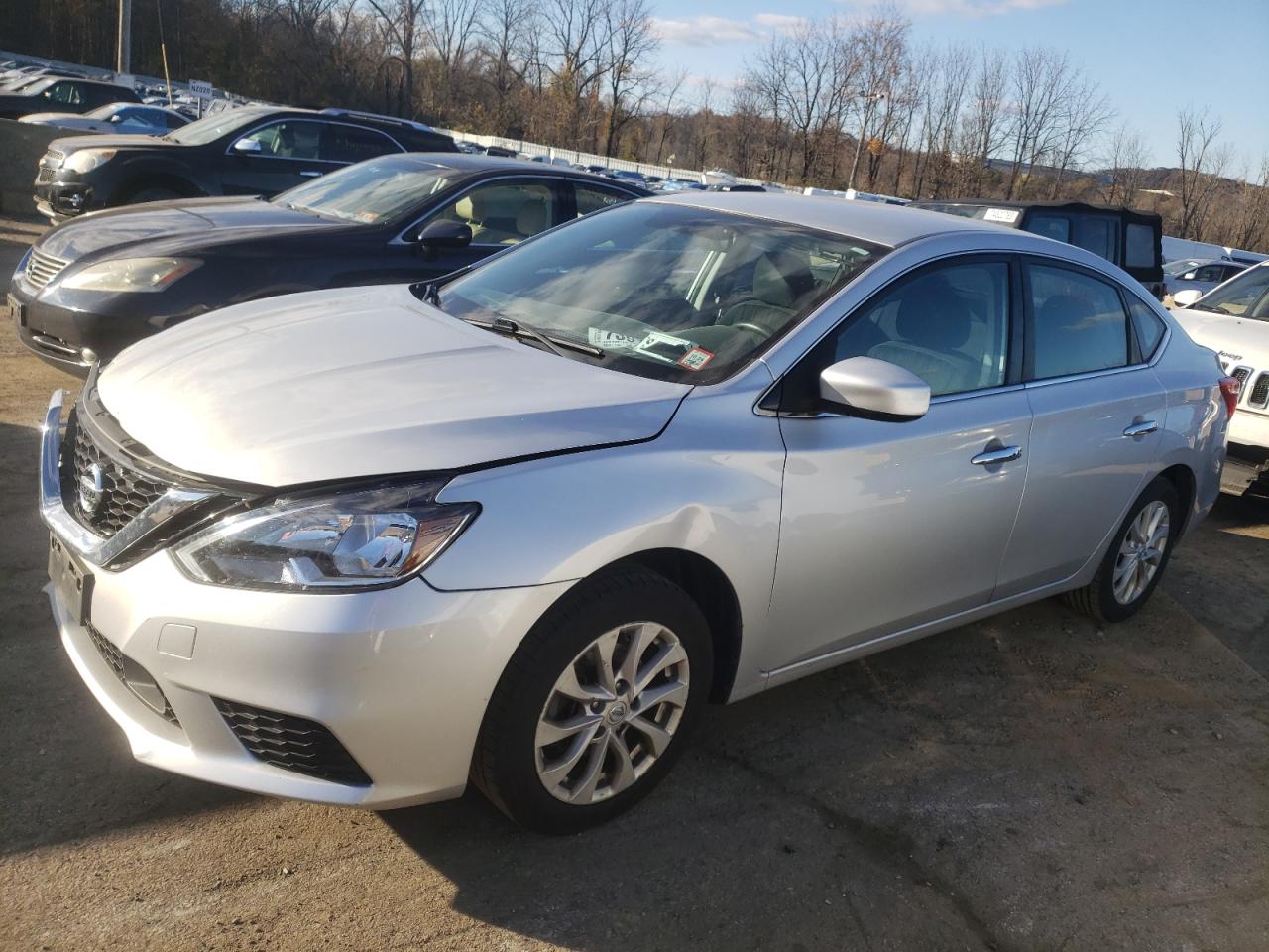 Image 1 of 2019 NISSAN SENTRA S 2019 with VIN 3N1AB7AP3KY354299