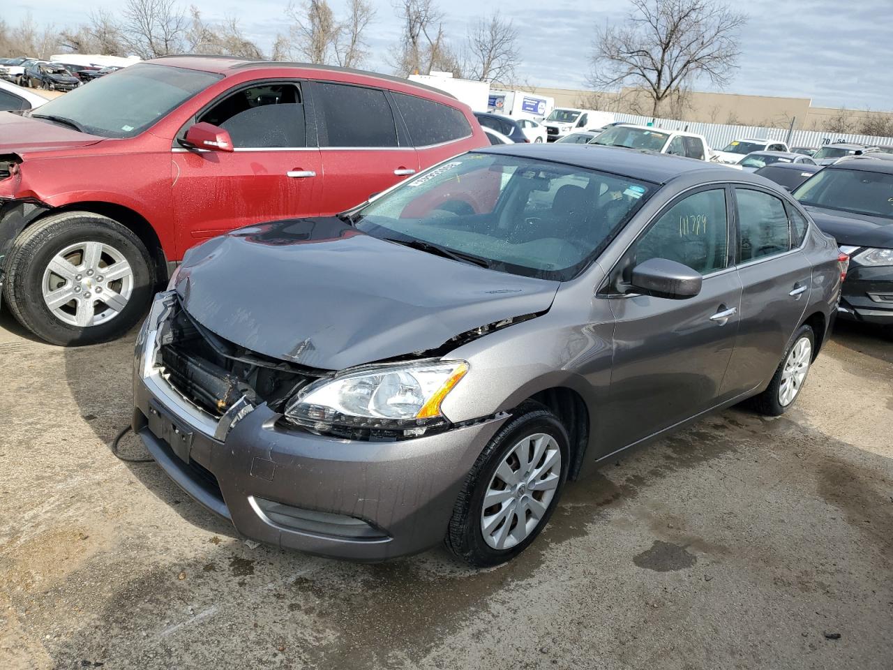 Image 1 of 2015 NISSAN SENTRA S 2015 with VIN 3N1AB7AP9FY252396
