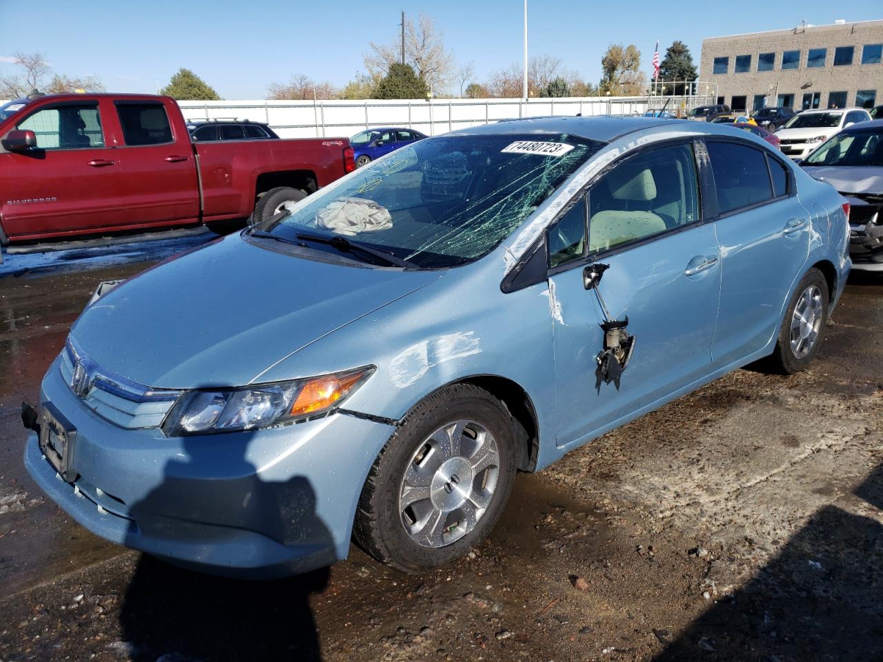 Obraz 1 z 2012 HONDA CIVIC HYBRID 2012 z VIN JHMFB4F28CS004728